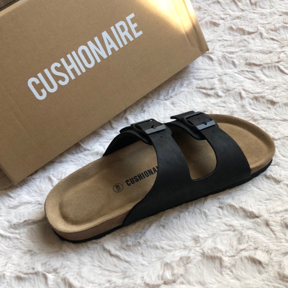 CUSHIONAIRE Women’s Lane Sandals Flats